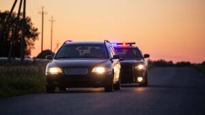 Traffic infractions in Nebraska police traffic stop